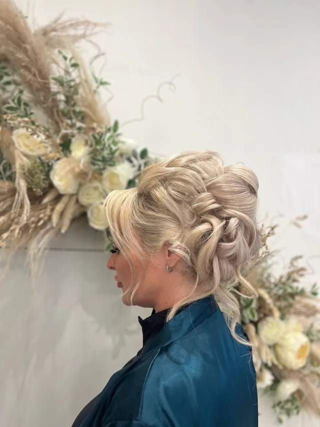 Bridal hair at AFSOO Beauty, Leeds
