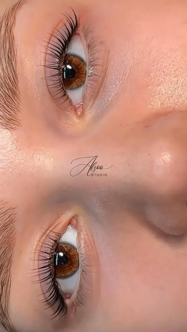 A lash lift at AFSOO Beauty, Leeds